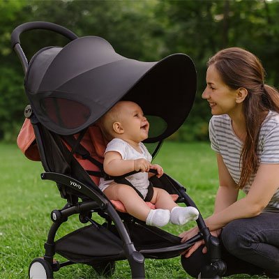 Par soleil pour poussette