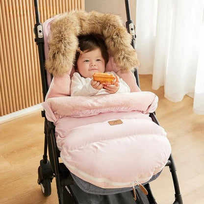 Chanceliere poussette rose bebe porte gateau