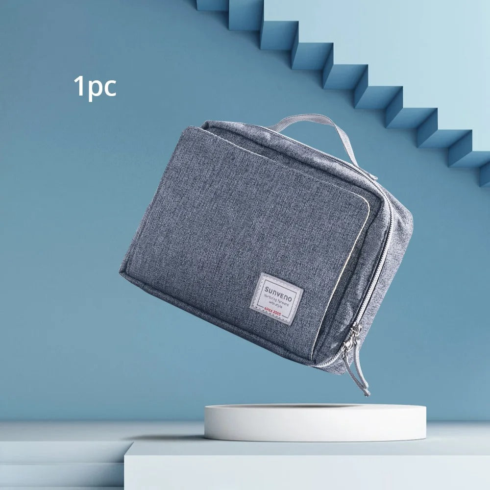 Mini sac a langer petit gris
