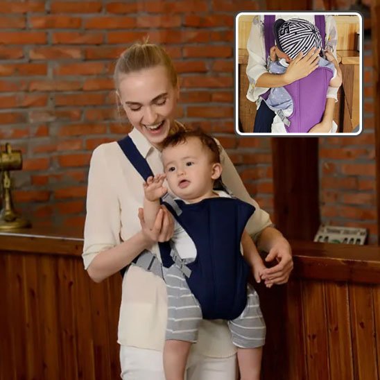 Porte bebe maman éveille les sens de son bébé 