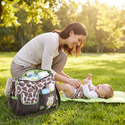 Sac a langer bebe girafe