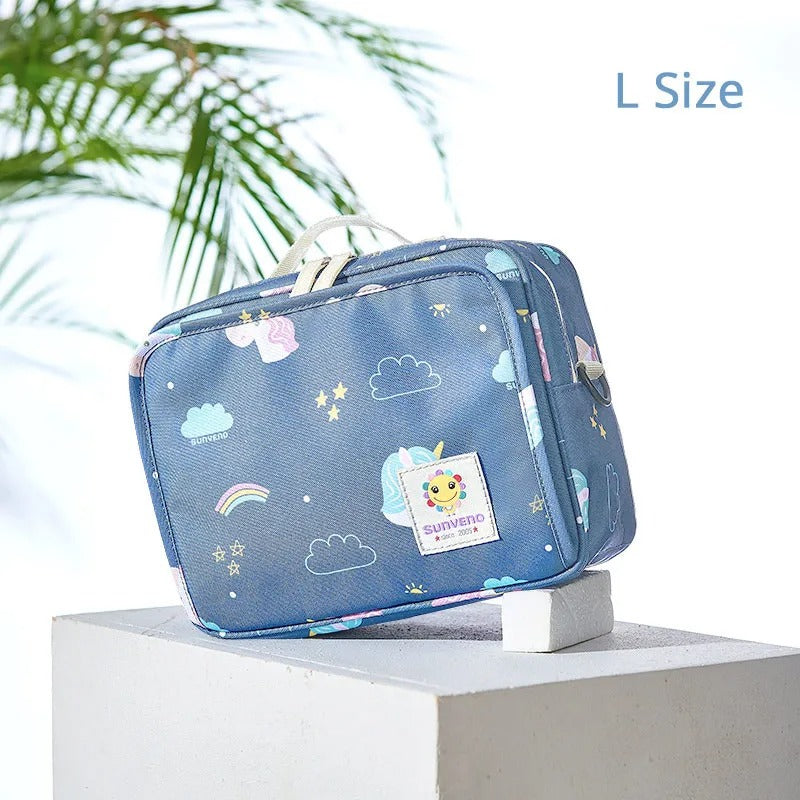 Sac à langer petit bleu