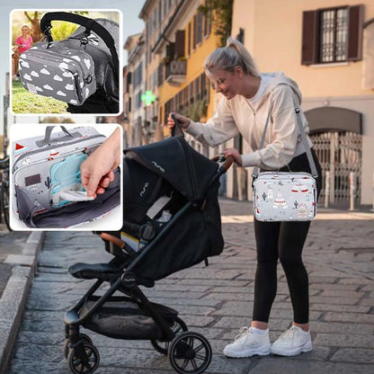 Sac a langer pratique maman pousse sa poussette