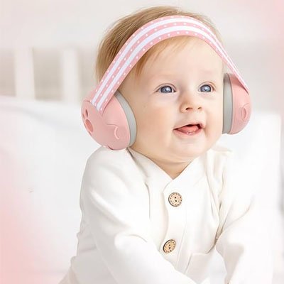 Casque anti bruit bébé ajustable