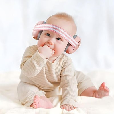 Casque anti bruit bébé confortable