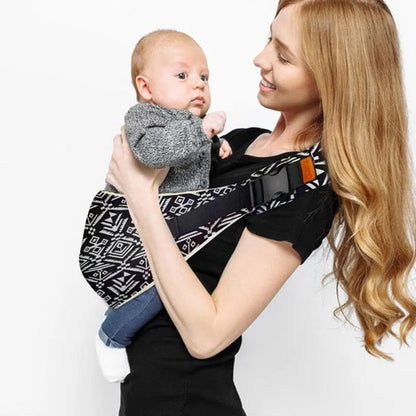 echarpe de portage bebe en face maman