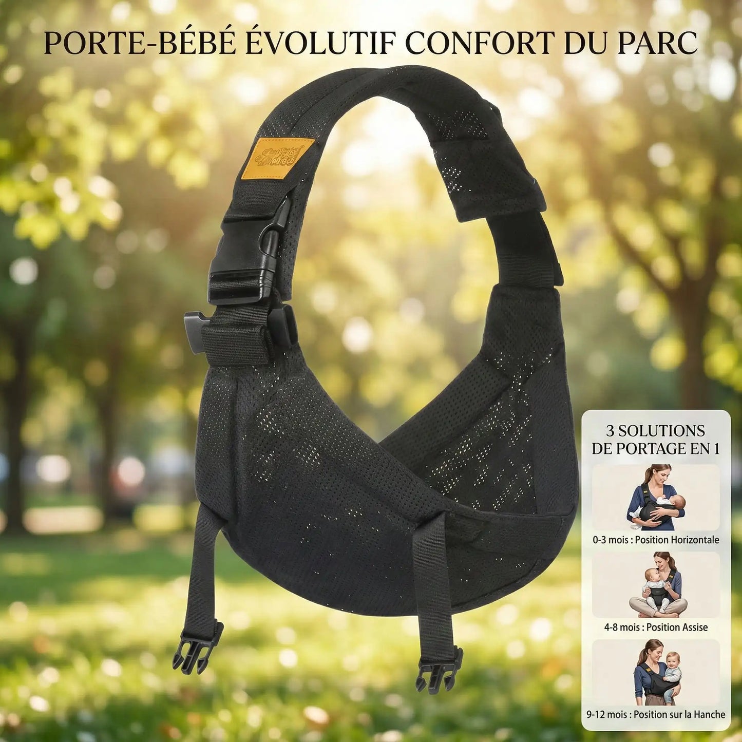 Porte bebe physiologiques