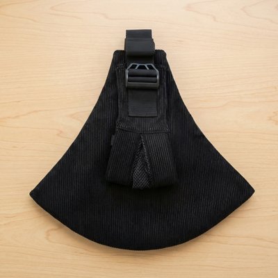 Porte bebe hanche noir