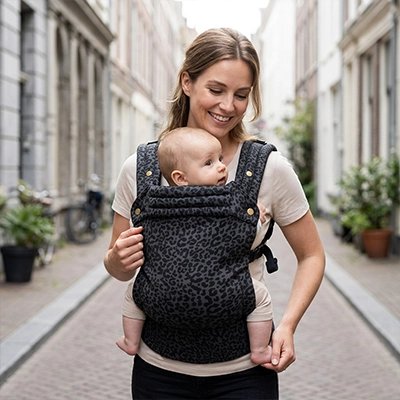 Porte bebe noir