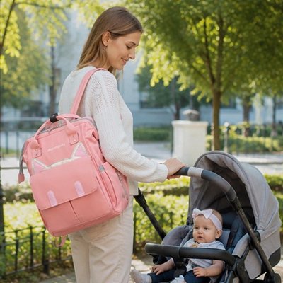 Sac a dos a langer maman au parc