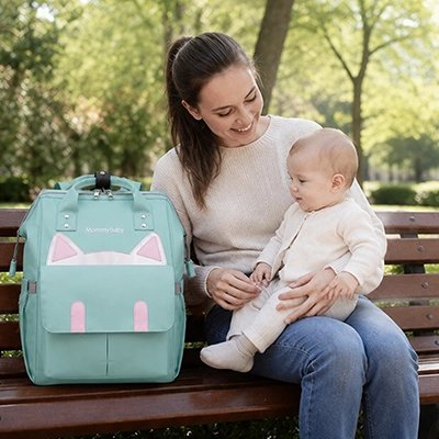 Sac a dos a langer vert