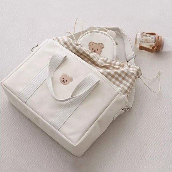Sac à langer blanc